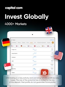Investments Capital.com v1.36.1 APK (MOD, Premium Unlocked) Free For Android 8