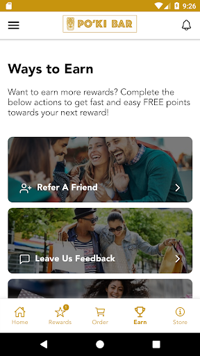 Poki Bar Rewards Screen 2