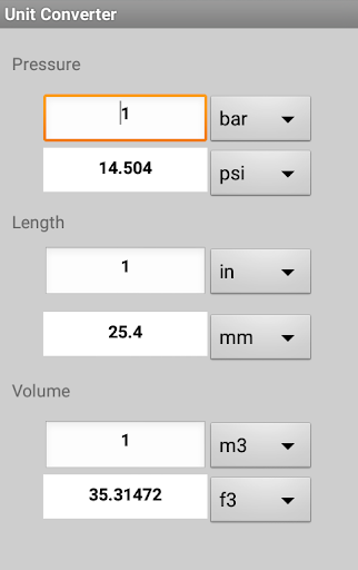 Process Calculator Screen 3