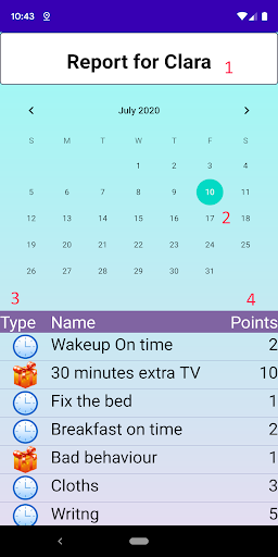 Tasks & Rewards Screen 3