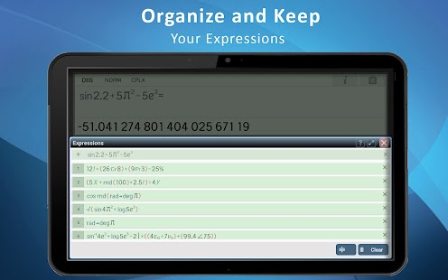 Champ Scientific Calculator Screenshot