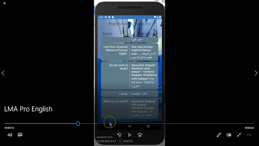 Learn Moroccan Arabic Pro Screen 3