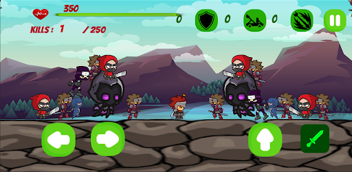 Android application Knight's vs Shinobi screenshort