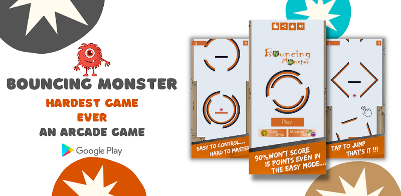 Bouncing Monster- Hard Games