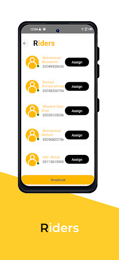 FoodBee Resturant App Screen 3