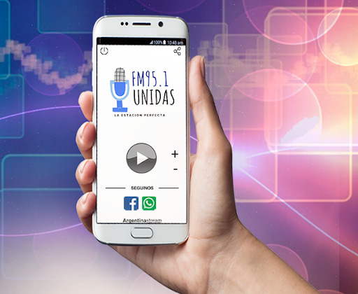 Android application FM Unidas 95.1 screenshort