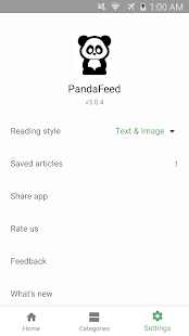 PandaFeed - RSS Reader