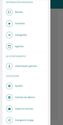 Android application La Pobla Llarga Informa screenshort