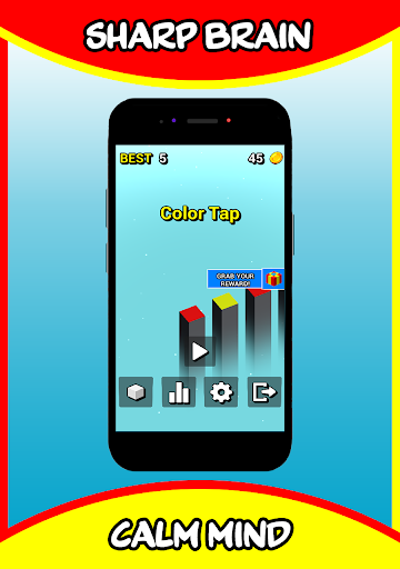 Android application ColorTap screenshort