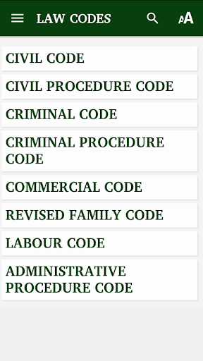 Ethiopian Law Codes Screenshot 1 - AppWisp.com