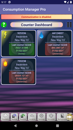 Energy & Counter Manager Screenshot 2 - AppWisp.com