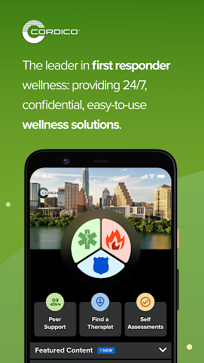 Android application Cordico Wellness screenshort