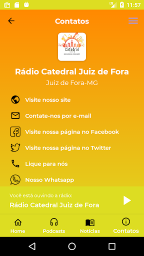 Rádio Catedral Juiz de Fora Screenshot 2 - AppWisp.com
