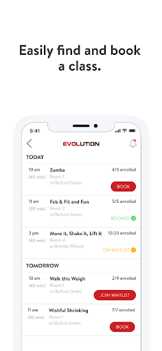 Screenshot of My Evolution Fitness