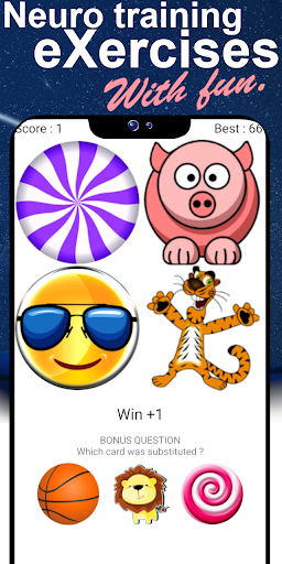 Android application MEMORU GAME boost your memory screenshort
