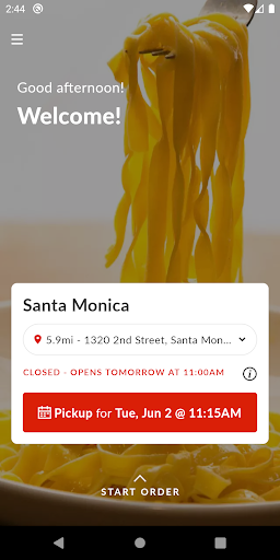UOVO Pasta Screen 2