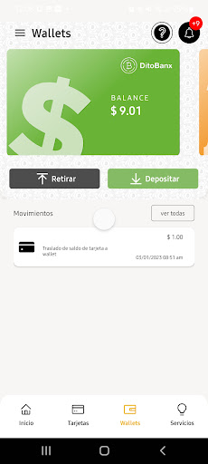 DitoBanx Wallet Personas Screen 3