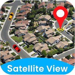 Εικόνα εικονιδίου GPS Ζω Δορυφόρος Θέα Χάρτης