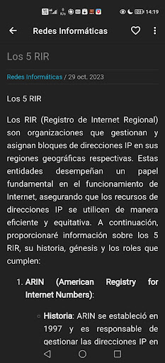 Curso de Redes Informáticas Screen 2
