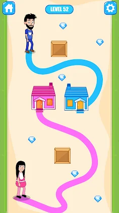 Draw To Home - Draw The Line - Screenshot 4