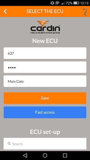 Android application CRD TWO screenshort