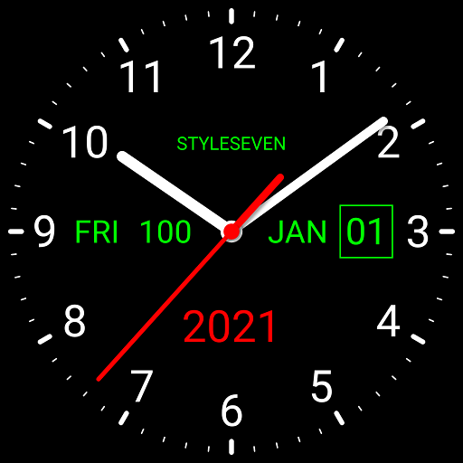 Analog Clock Live Wallpaper 7 Google Play のアプリ