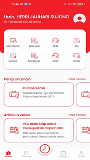 Persada HRIS Screen 3