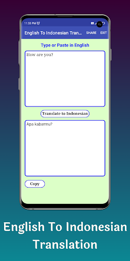 English-Indonesian Translator Screen 3