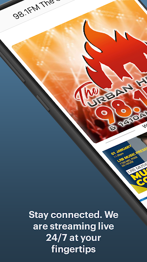 Android application 98.1FM The Urban Heat screenshort