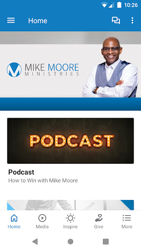 Android application Mike Moore Ministries screenshort