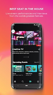 LiveOne: Stream Music & Events Screenshot