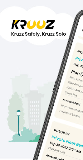 Android application Kruuz screenshort