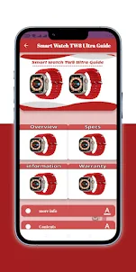 Smart Watch TW8 Ultra Guide