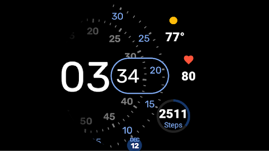 Concentric Native Watchface Unknown