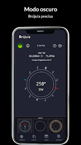 Captura de Pantalla 15 Brújula digital aplicación android