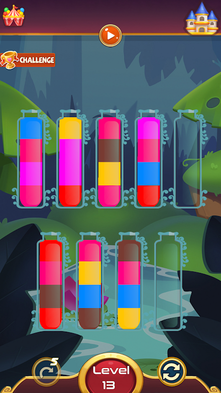 Aqua Puzzle: Sorting Colors Screen 3
