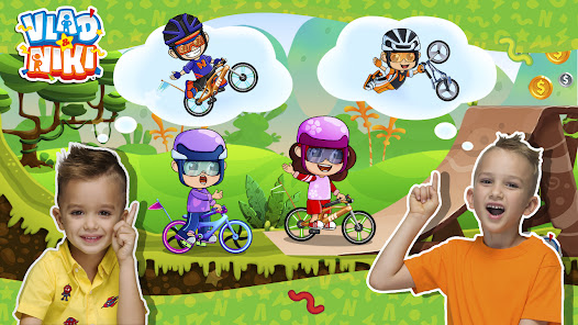 Vlad & Niki: Kids Bike Racing  screenshots 11