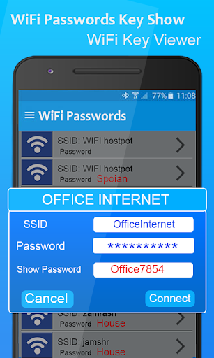 Wifi Password Key Show Connect