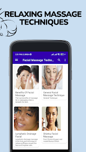 Facial massage. Face massage Apk Download 4