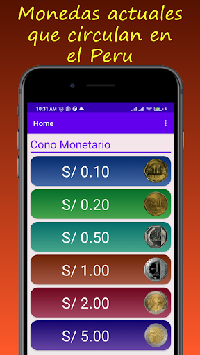 Monedas del Peru Screen 2