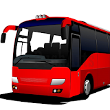 Bus speed parking 3D icon