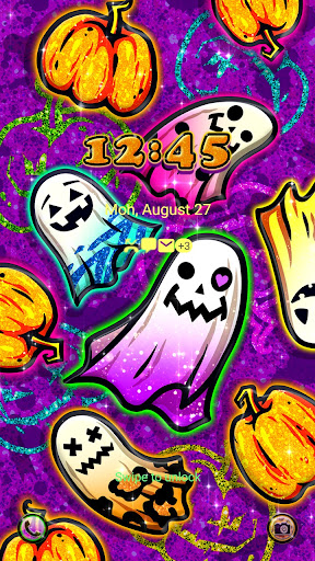 Glitter Ghost - Wallpaper Screen 2