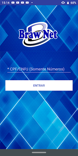 Android application Minha BrawNet screenshort