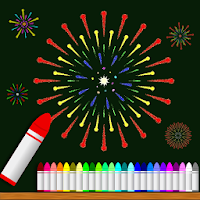 Fireworks drawing