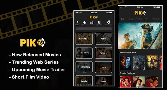 Pik TV – Show Movies  Series Apk 3