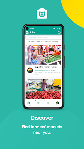 Soko Farmers Market App Screen 2