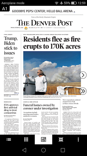 Android application Denver Post NIE screenshort