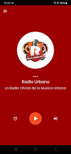 Android application Radio Urbano screenshort