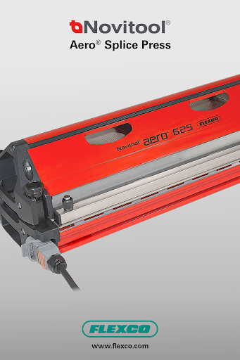 Android application Novitool® Aero® Splice Press screenshort