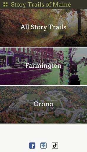 Android application Story Trails of Maine screenshort